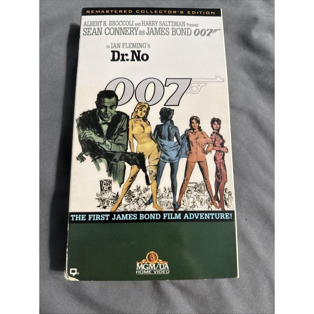 James Bond 007 Dr. No VHS Tape 1992? Sean Connery